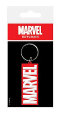 Marvel Comics Gumminyckelring med Logotyp 6 cm Pyramid International