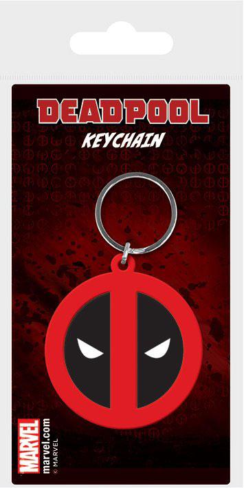 Marvel Comics Gumminyckelring med Deadpool-symbol – 6 cm Pyramid International