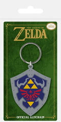 Legend of Zelda Gumminyckelring Hylian Shield 6 cm Pyramid International
