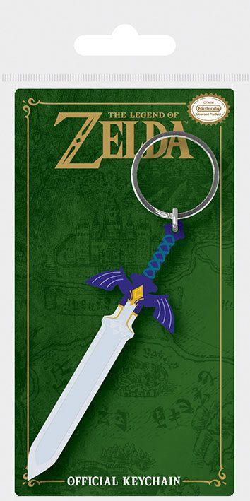 Legend of Zelda Gumminyckelring Master Sword 6 cm Pyramid International