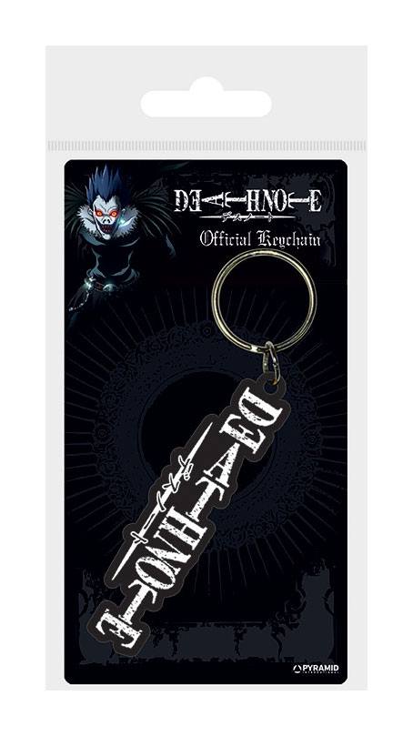Death Note Gumminyckelring med Logotyp - 6 cm Pyramid International