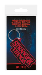 Stranger Things Gumminyckelring med Logotyp – 6 cm Pyramid International