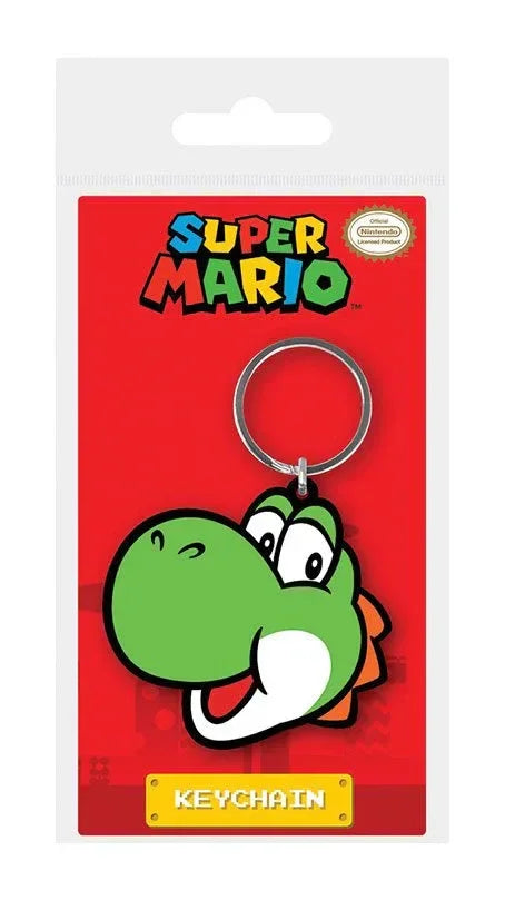 Super Mario Gummi Nyckelring Yoshi 6 cm Pyramid International
