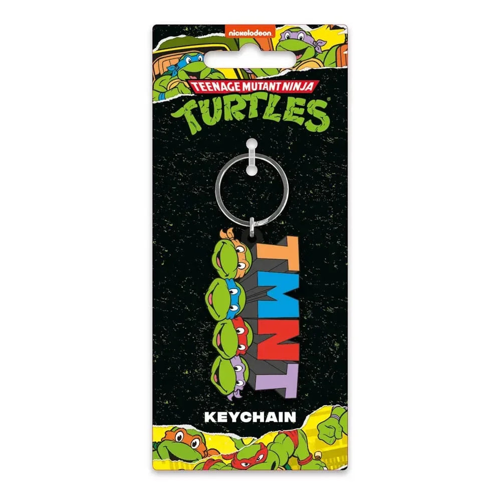 Teenage Mutant Ninja Turtles Gummi Nyckelring Classic Pyramid International
