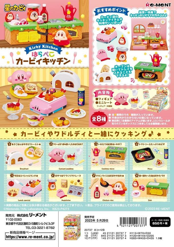 Kirby Mini Figurer Kirby Kök Utställning (8) Re-Ment