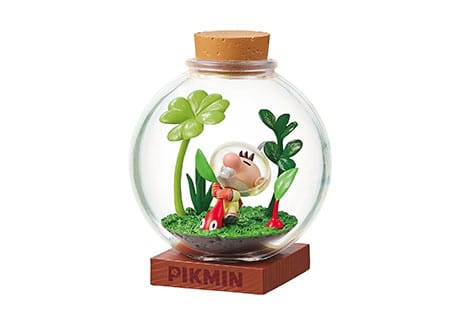 Pikmin Minifigures Terrarium Collection Display (6)