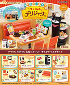 Delishers Restaurang Mini Figurer Blind Box Display (8) Re-Ment