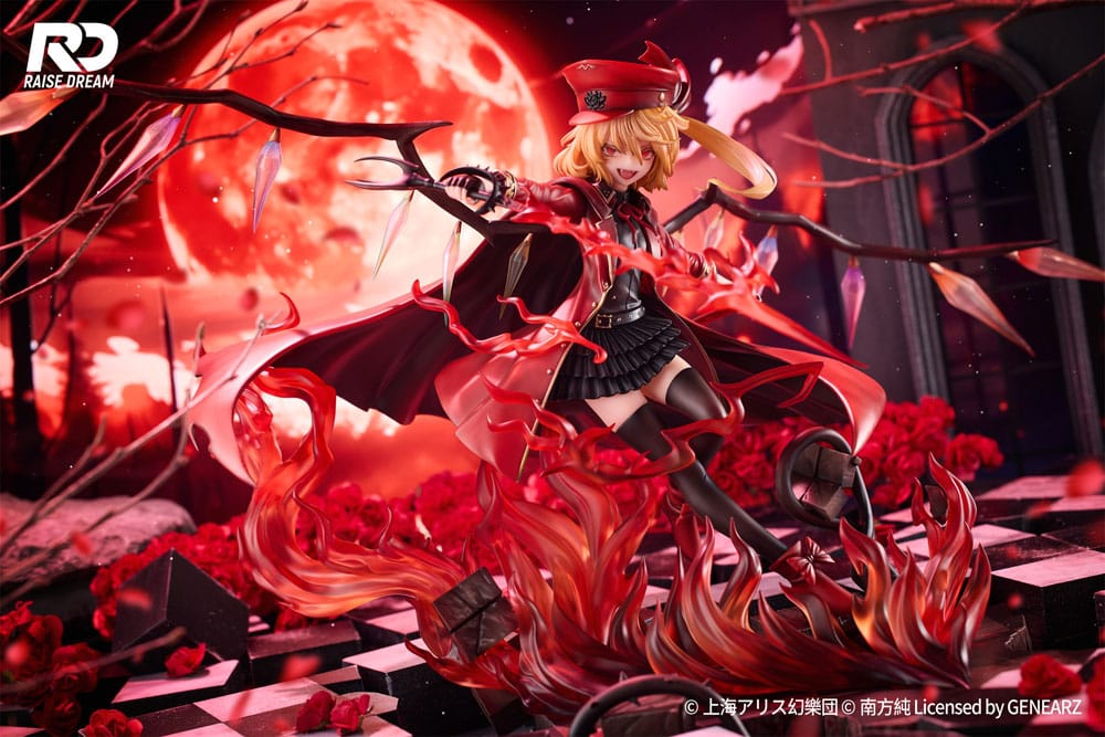 Touhou Project PVC Figur 1/6 Flandre Scarlet Militäruniform Ver. 27 cm RaiseDream
