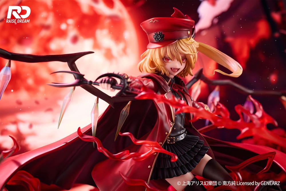 Touhou Project PVC Figur 1/6 Flandre Scarlet Militäruniform Ver. 27 cm RaiseDream