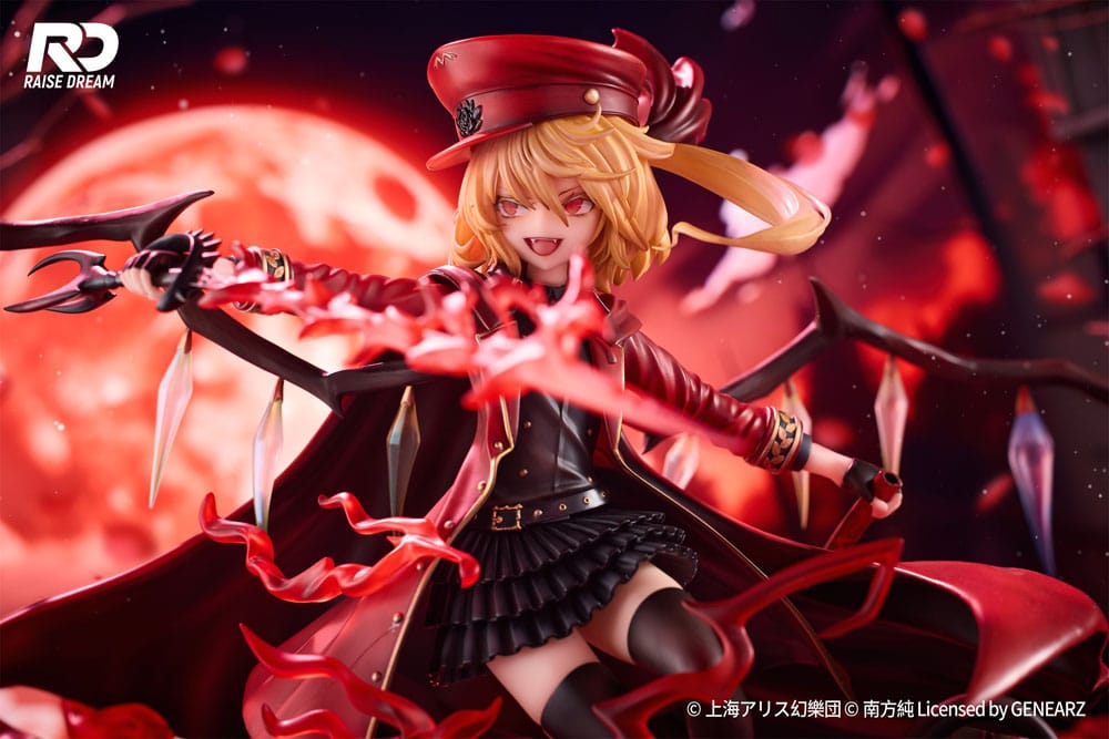 Touhou Project PVC Figur 1/6 Flandre Scarlet Militäruniform Ver. 27 cm RaiseDream