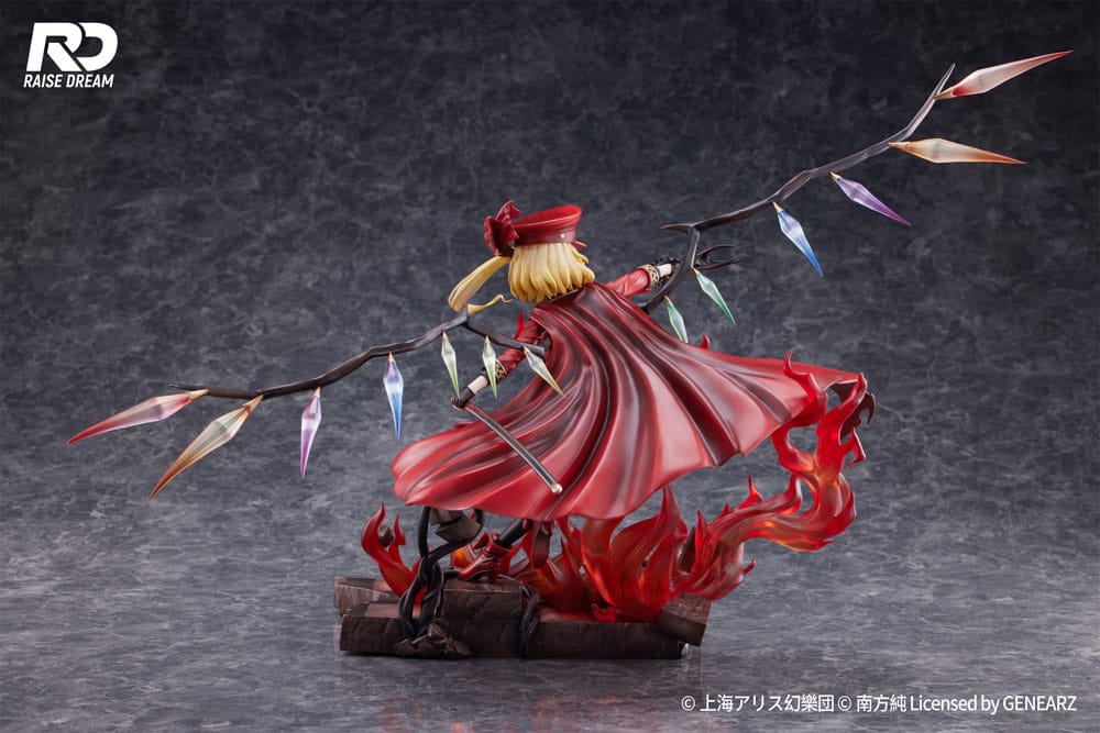 Touhou Project PVC Figur 1/6 Flandre Scarlet Militäruniform Ver. 27 cm RaiseDream