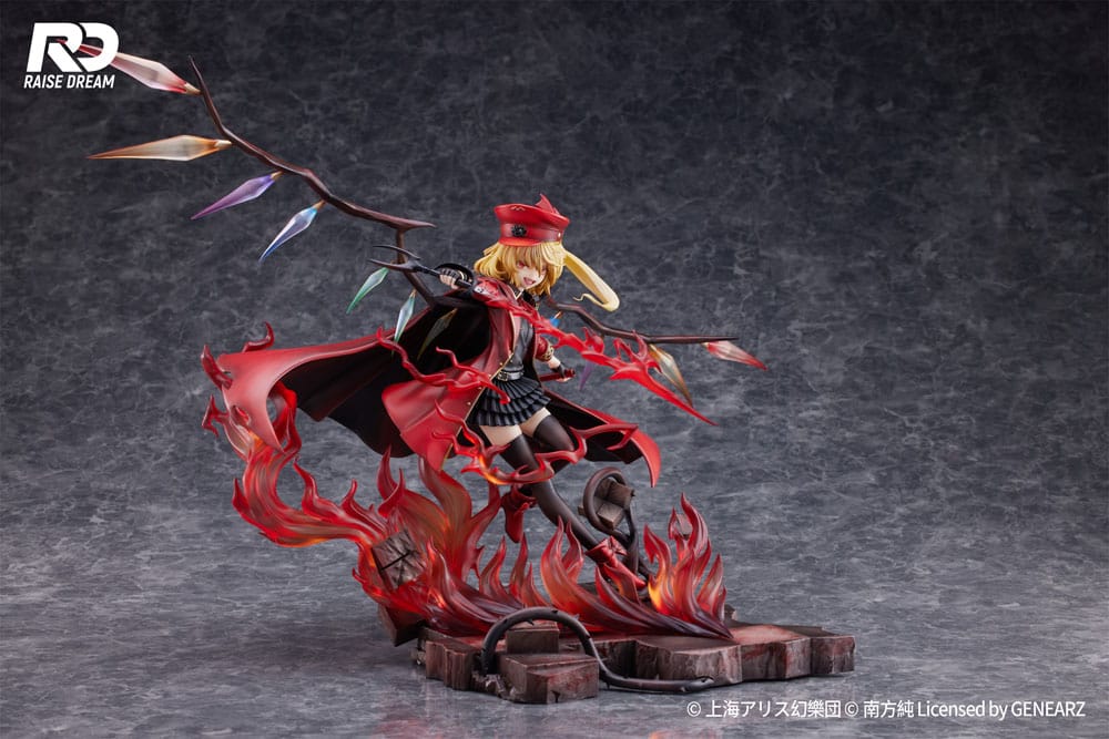 Touhou Project PVC Figur 1/6 Flandre Scarlet Militäruniform Ver. 27 cm RaiseDream