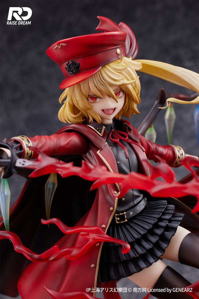 Touhou Project PVC Figur 1/6 Flandre Scarlet Militäruniform Ver. 27 cm RaiseDream