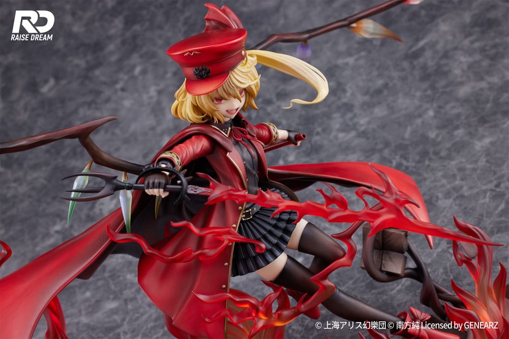 Touhou Project PVC Figur 1/6 Flandre Scarlet Militäruniform Ver. 27 cm RaiseDream