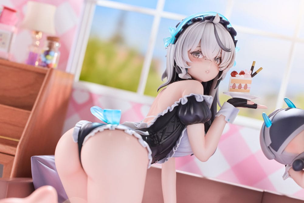 Snowbreak Containment Zone PVC Statues 2-Pack 1/6 Cherno & Meursault Apprentice Maid Ver. Deluxe Edition 19 cm