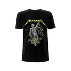 Metallica T-Shirt And Justice For All Tracks - Black - Size L Heroes Inc