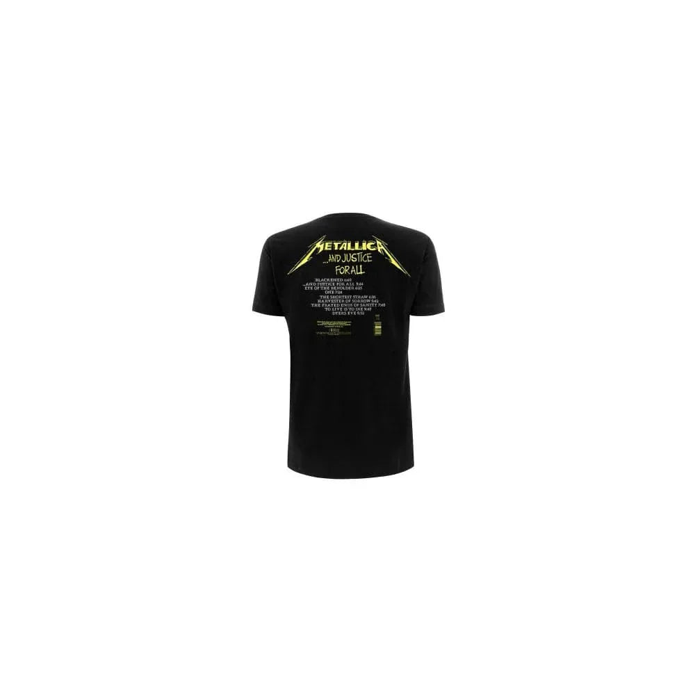 Metallica T-Shirt And Justice For All Tracks - Black - XL Heroes Inc