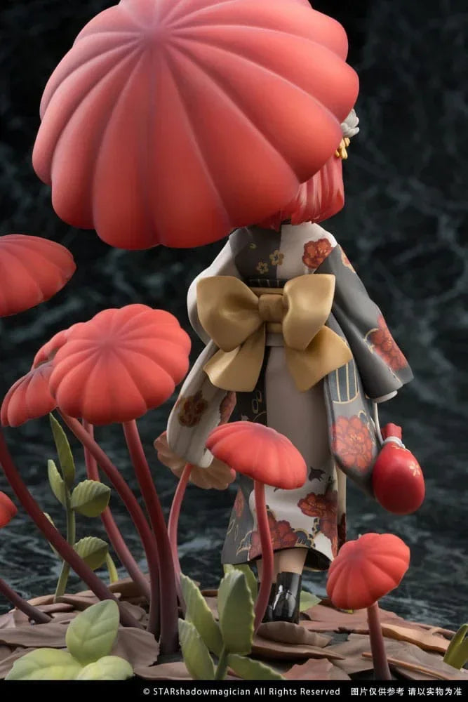 The Mushroom Girls PVC Figur 1/1 No.6 Marasmius Haematocephalus 23 cm Reverse Studio