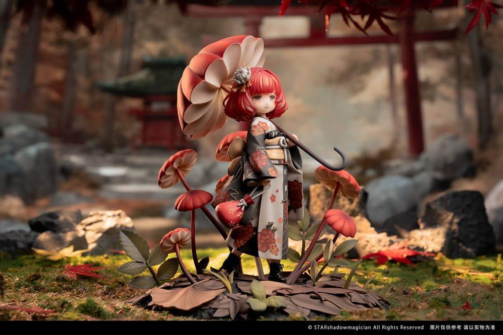 The Mushroom Girls PVC Figur 1/1 No.6 Marasmius Haematocephalus 23 cm Reverse Studio