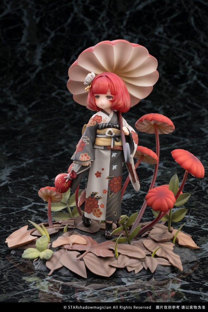 The Mushroom Girls PVC Figur 1/1 No.6 Marasmius Haematocephalus 23 cm Reverse Studio
