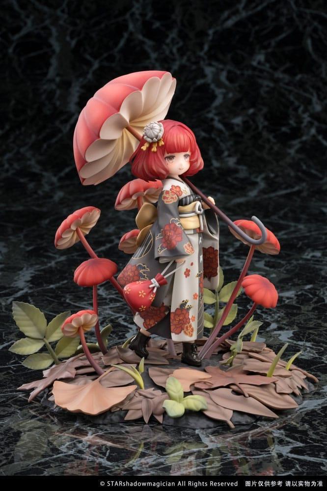 The Mushroom Girls PVC Figur 1/1 No.6 Marasmius Haematocephalus 23 cm Reverse Studio