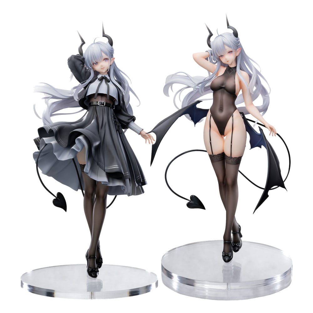 Original Character Fantasias Series Figur 1/6 set of 2 Thea-chan Apprentice Succubus Ver. (Regular Outfit & Underwear Edition) 29 cm Reverse Studio