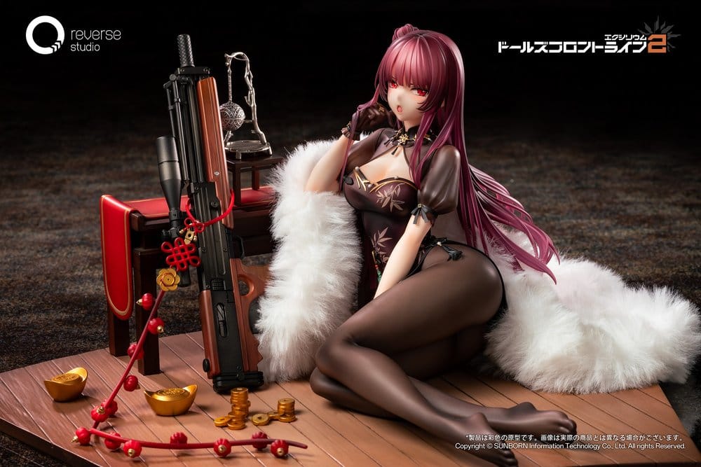 Girls´ Frontline 2: Exilium Figure 1/6 Makiatto: Embroidered Bamboo, Blooming Shadows Ver. 13 cm