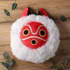 Princess Mononoke Nakayoshi Plushfigur med Sans mask 35 cm Semic