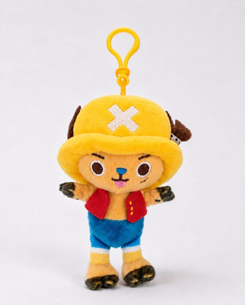 One Piece gosedjur nyckelring Chopper x Luffy / Ruffy 11 cm