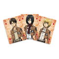 Attack On Titan Kortlek - Hög Kvalitet Spelkort Sakami Merchandise