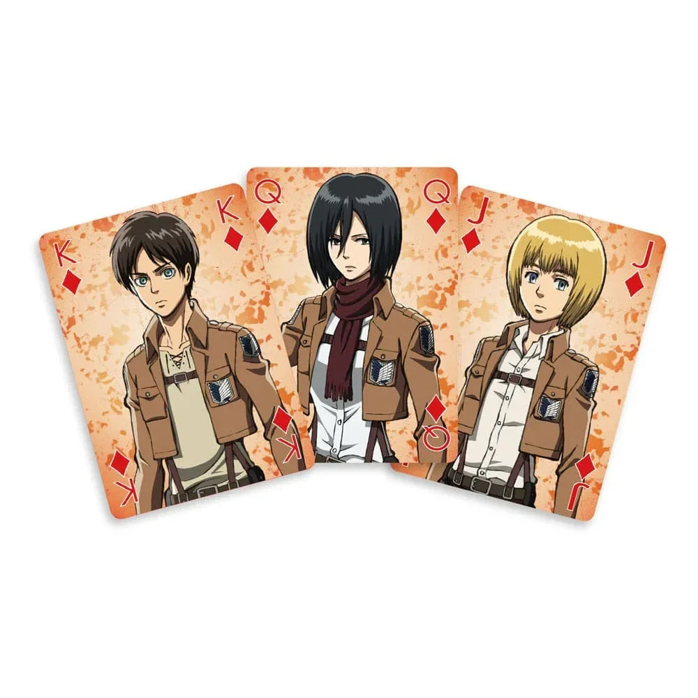 Attack On Titan Kortlek - Hög Kvalitet Spelkort Sakami Merchandise