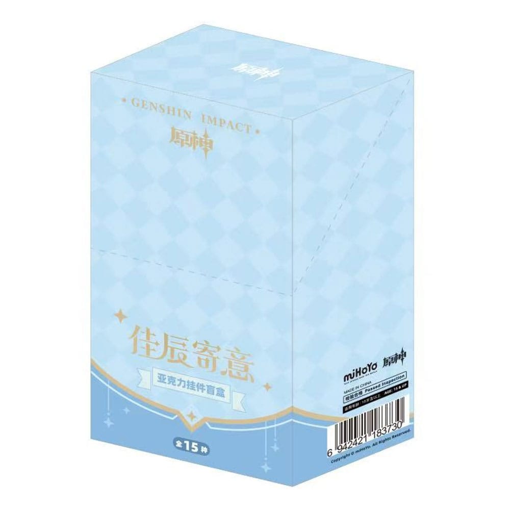 Genshin Impact Nyckelring Blind Box Box B Display (15) Sakami Merchandise