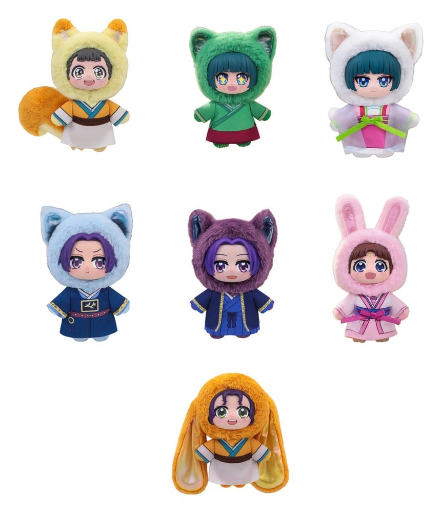 The Apothecary Diaries Vinylansikte Gosedjur Blind Box 14 cm Display (6)