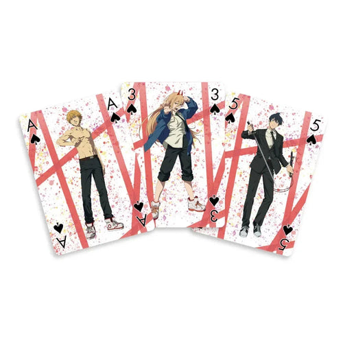 Chainsaw Man Spelkort - Hög Kvalitet Sakami Merchandise