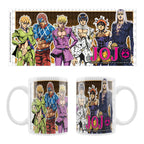 JoJo's Bizarre Adventure Part 5: Golden Wind Keramisk Mugg med Huvudkaraktärer Sakami Merchandise