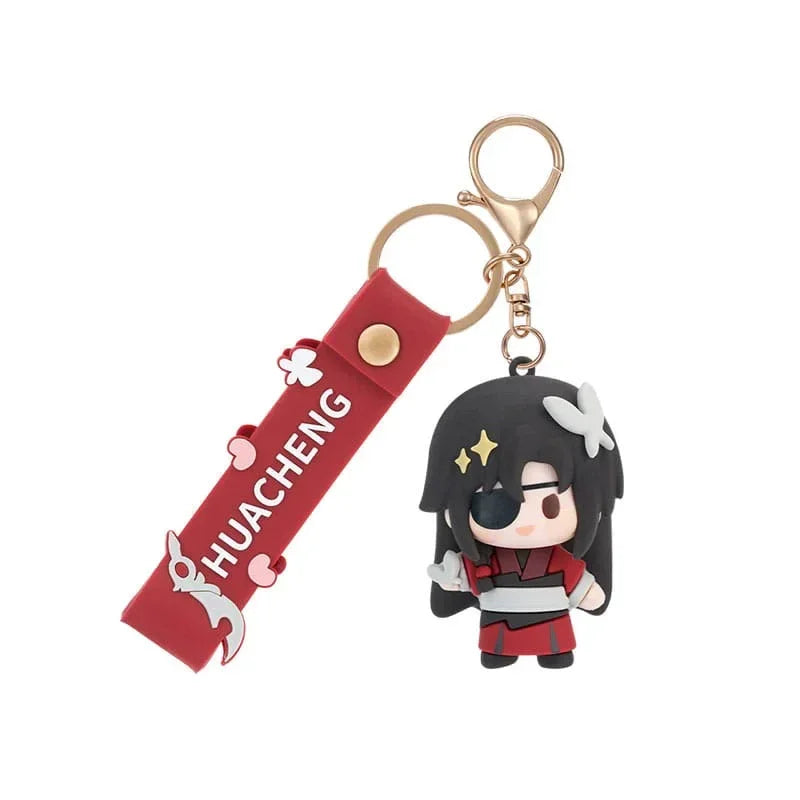Heaven Official´s Blessing Rubber Nyckelring Hua Cheng 6 cm Sakami Merchandise