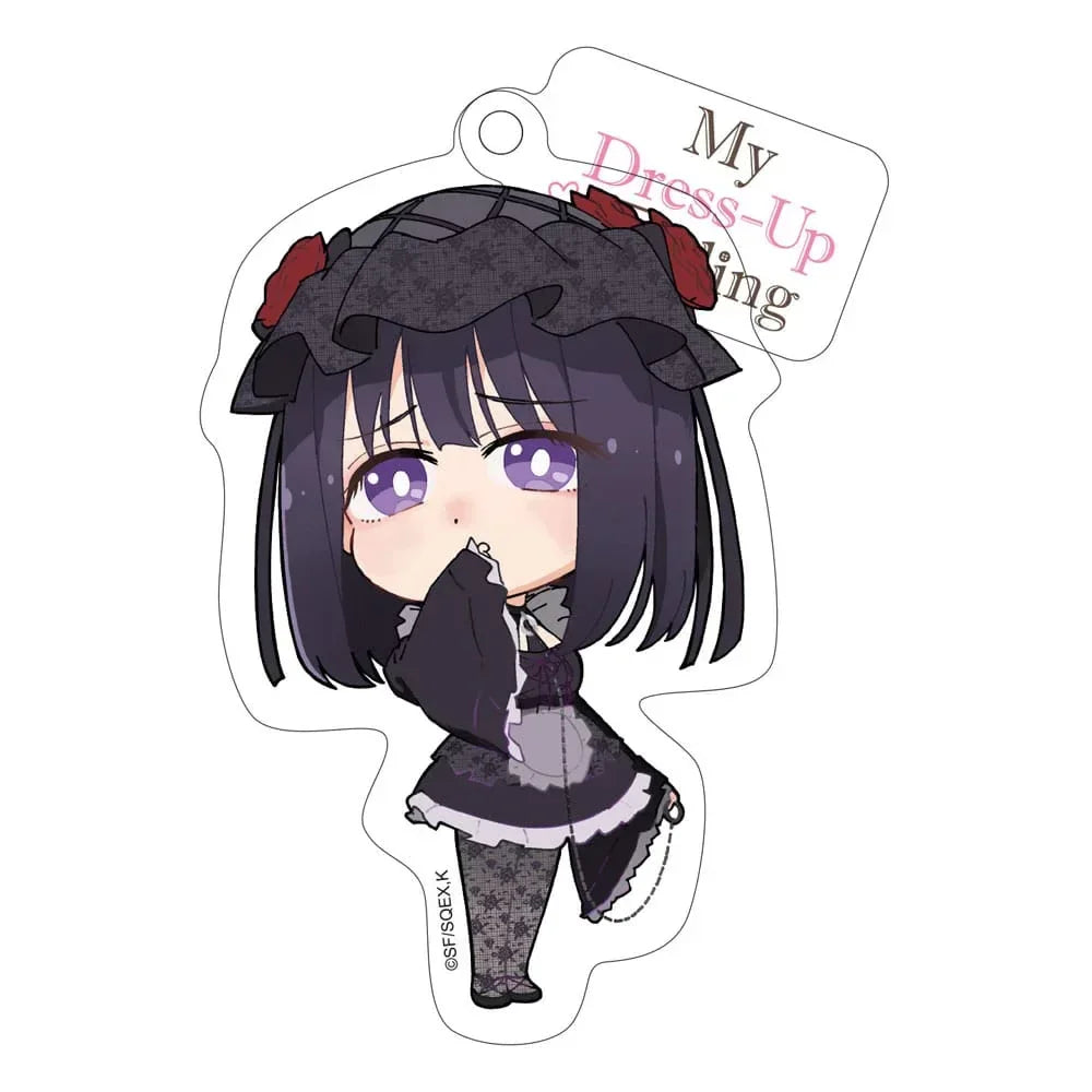 My Dress-Up Darling Akrylnyckelring Marin Shizuku Chibi 8 cm Sakami Merchandise