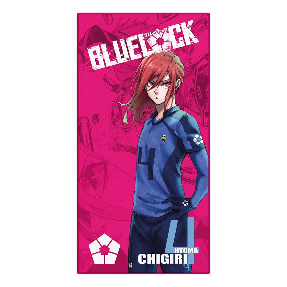 Blue Lock Handduk Chigiri 150 x 75 cm Sakami Merchandise