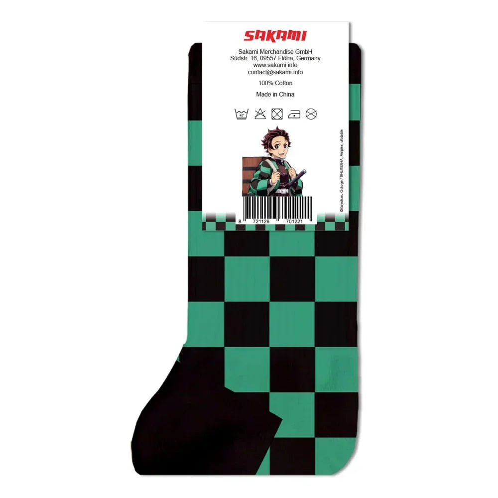 Demon Slayer: Kimetsu no Yaiba Strumpor 2-Pack Tanjiro Kamado 41-44 Sakami Merchandise