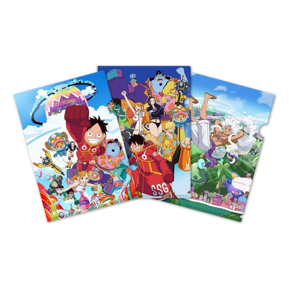 One Piece Card Sleeves 3-pack Egghead Saga