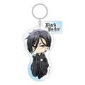 Black Butler: Public School Arc Acrylic Nyckelring Sebastian 8 cm Sakami Merchandise