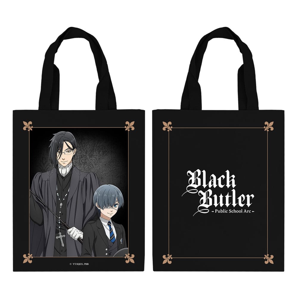 Black Butler Tote Bag Ciel & Sebastian Sakami Merchandise