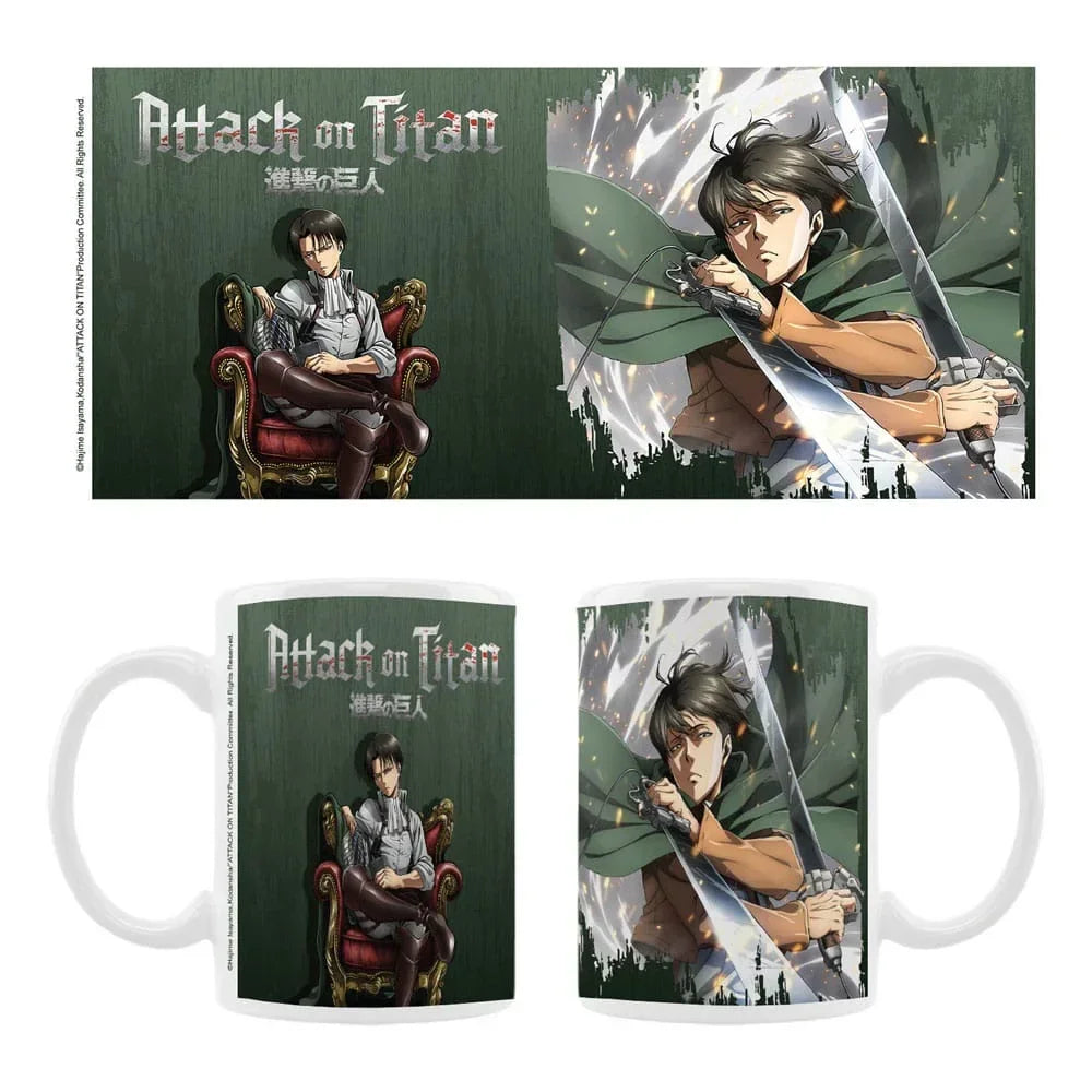 Attack on Titan Levi Keramikkopp Sakami Merchandise