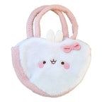 Molang Tote Bag Fluffy Heart - Högkvalitativ och Söt Sakami Merchandise