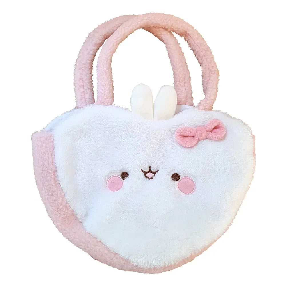 Molang Tote Bag Fluffy Heart - Högkvalitativ och Söt Sakami Merchandise