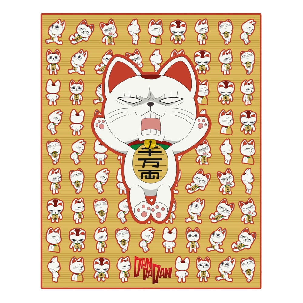 Dandadan Filt Turbo Granny (Maneki-neko) 120 x 153 cm Sakami Merchandise