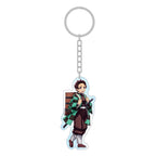 Demon Slayer: Kimetsu no Yaiba Acrylic Nyckelring Tanjiro Holographic 8 cm Sakami Merchandise