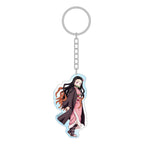 Demon Slayer: Kimetsu no Yaiba Acrylic Nyckelring Nezuko Holographic 7 cm Sakami Merchandise