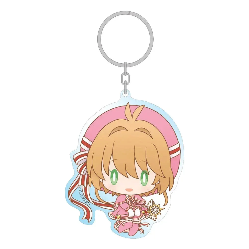Card Captor Sakura: Clear Card Acryl Nyckelring Sakura Kinomoto 8 cm Sakami Merchandise