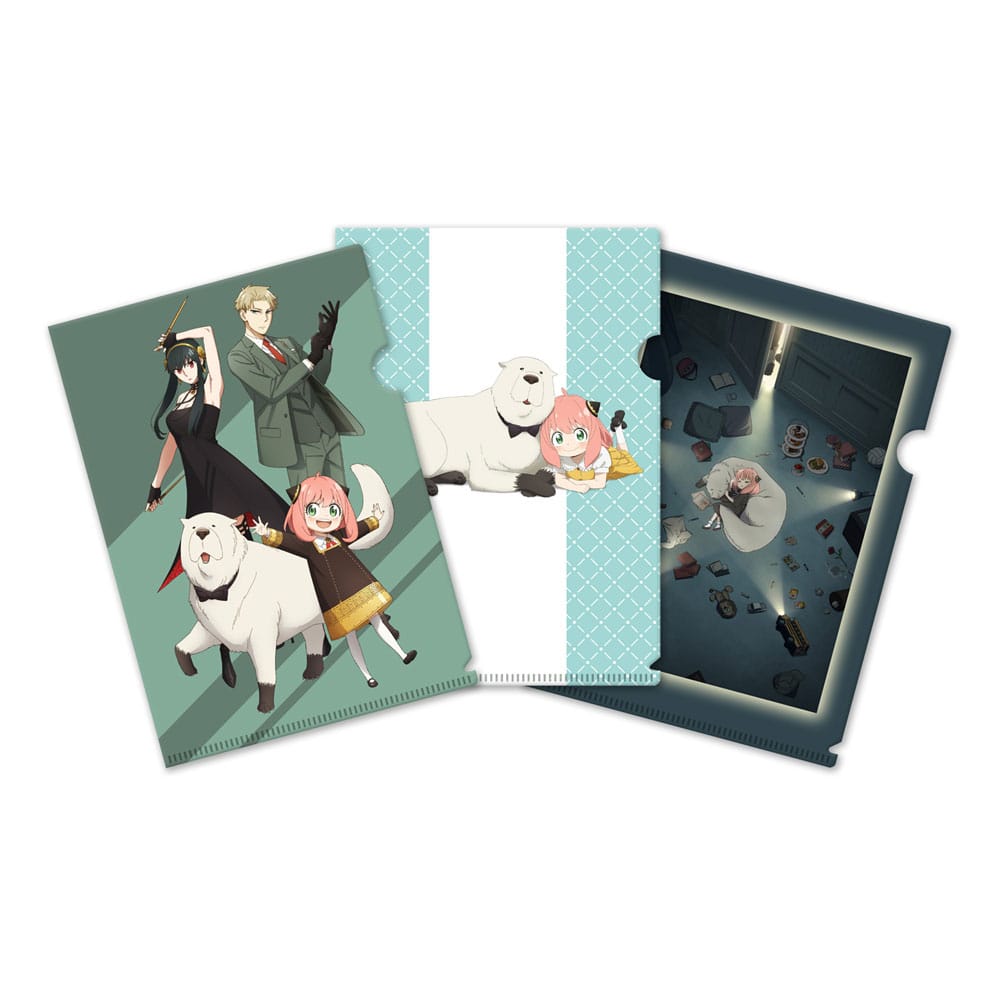 Spy x Family Clearfile 3-Set Säsong 3 Sakami Merchandise